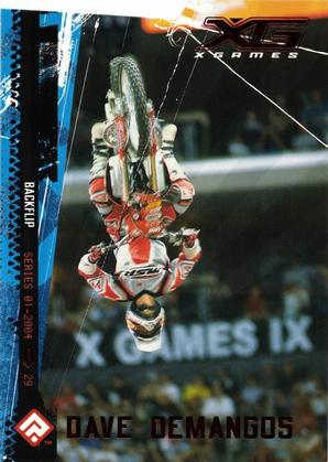 2004 Pro Core Sports X Games #29 Dave Demangos Front